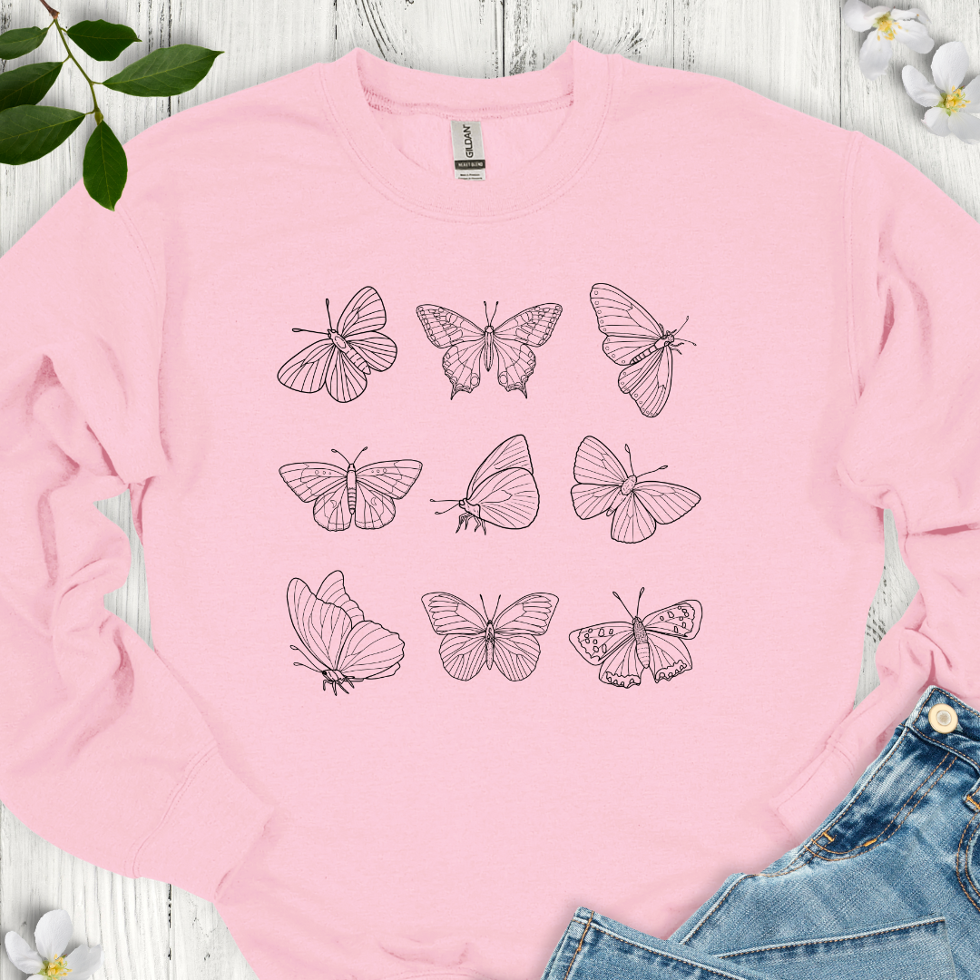 Butterfly Crewneck