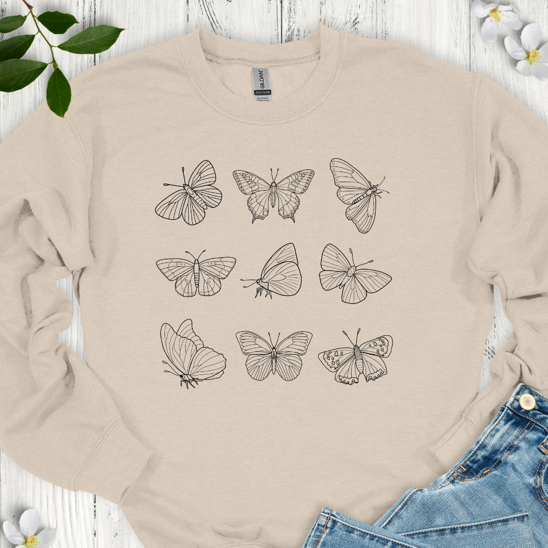 Butterfly Crewneck