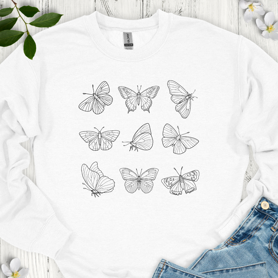 Butterfly Crewneck