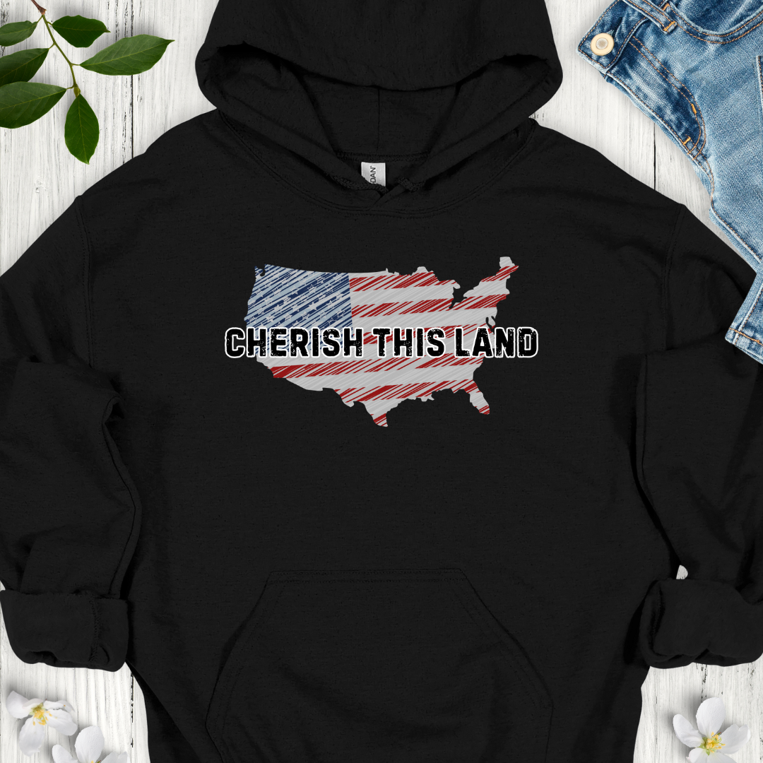 Cherish This Land Hoodie