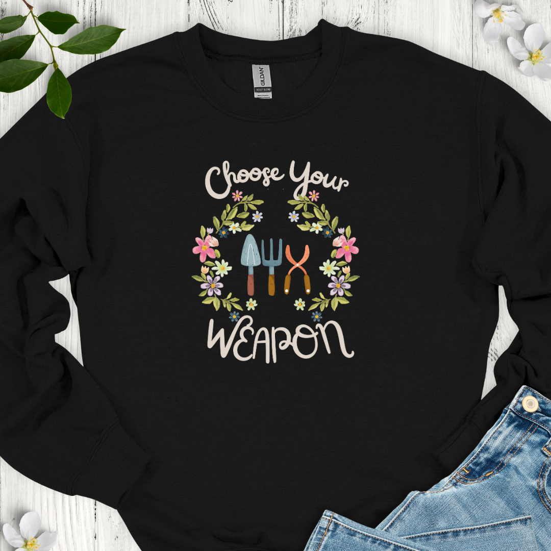 Choose Your Weapon Crewneck