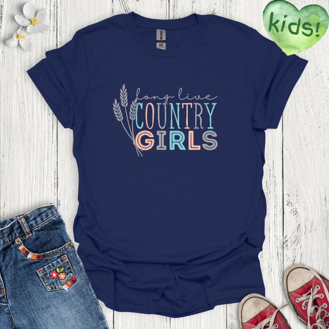 Country Girls Kids T-Shirt