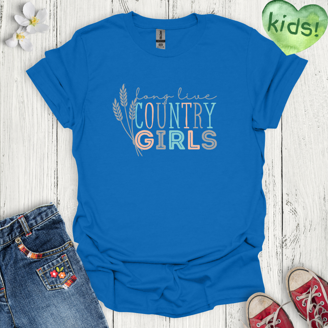 Country Girls Kids T-Shirt