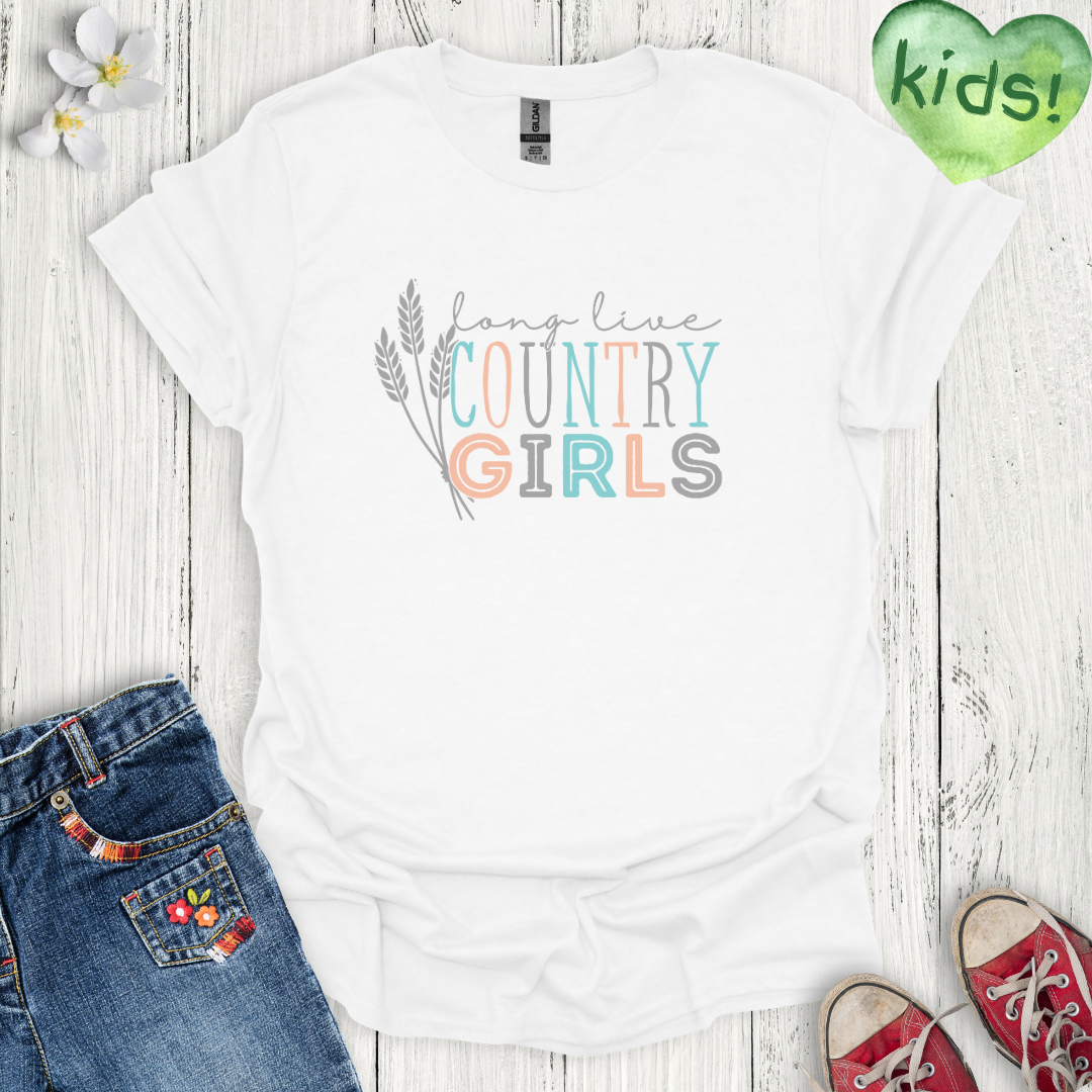 Country Girls Kids T-Shirt