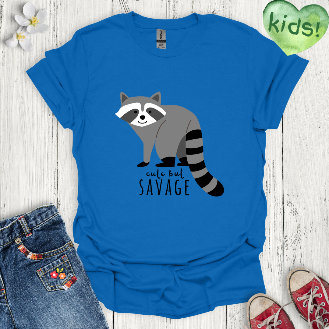 Cute But Savage Kids T-Shirt