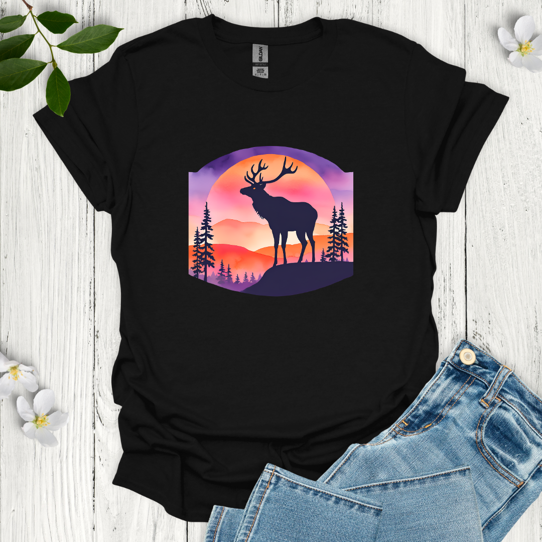 Elk at Dusk T-Shirt