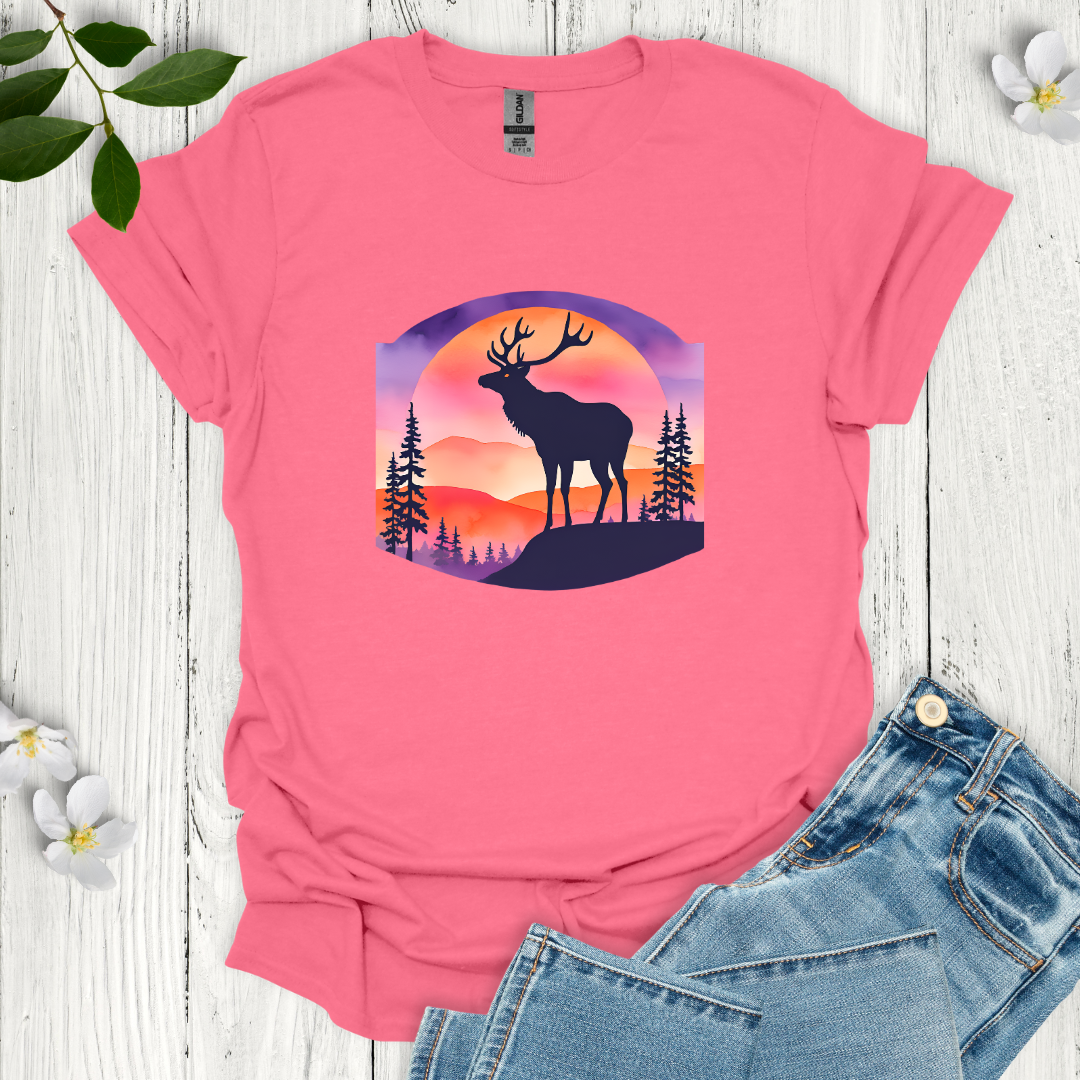 Elk at Dusk T-Shirt