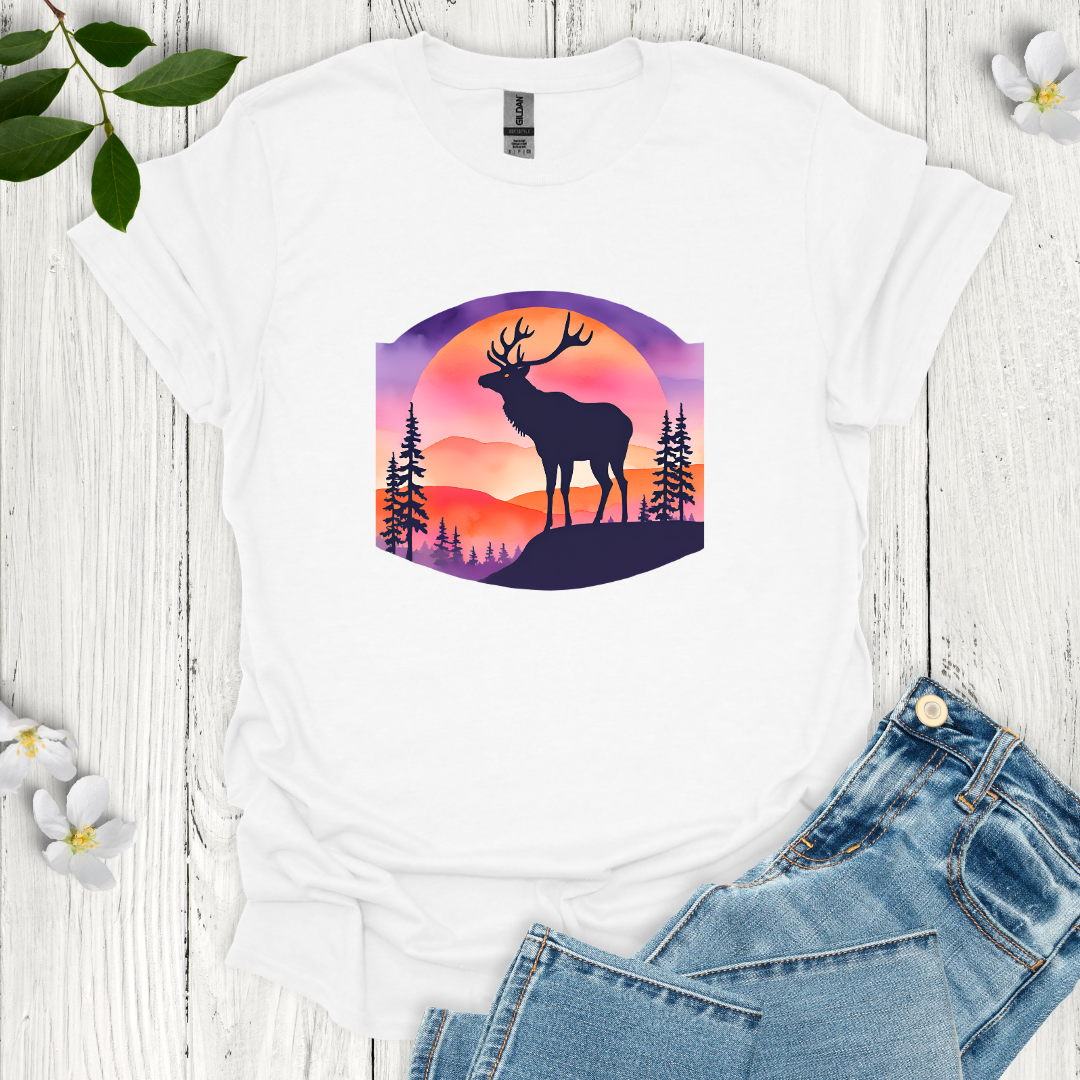 Elk at Dusk T-Shirt