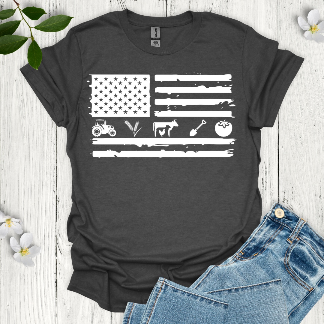 Farming Flag T-Shirt