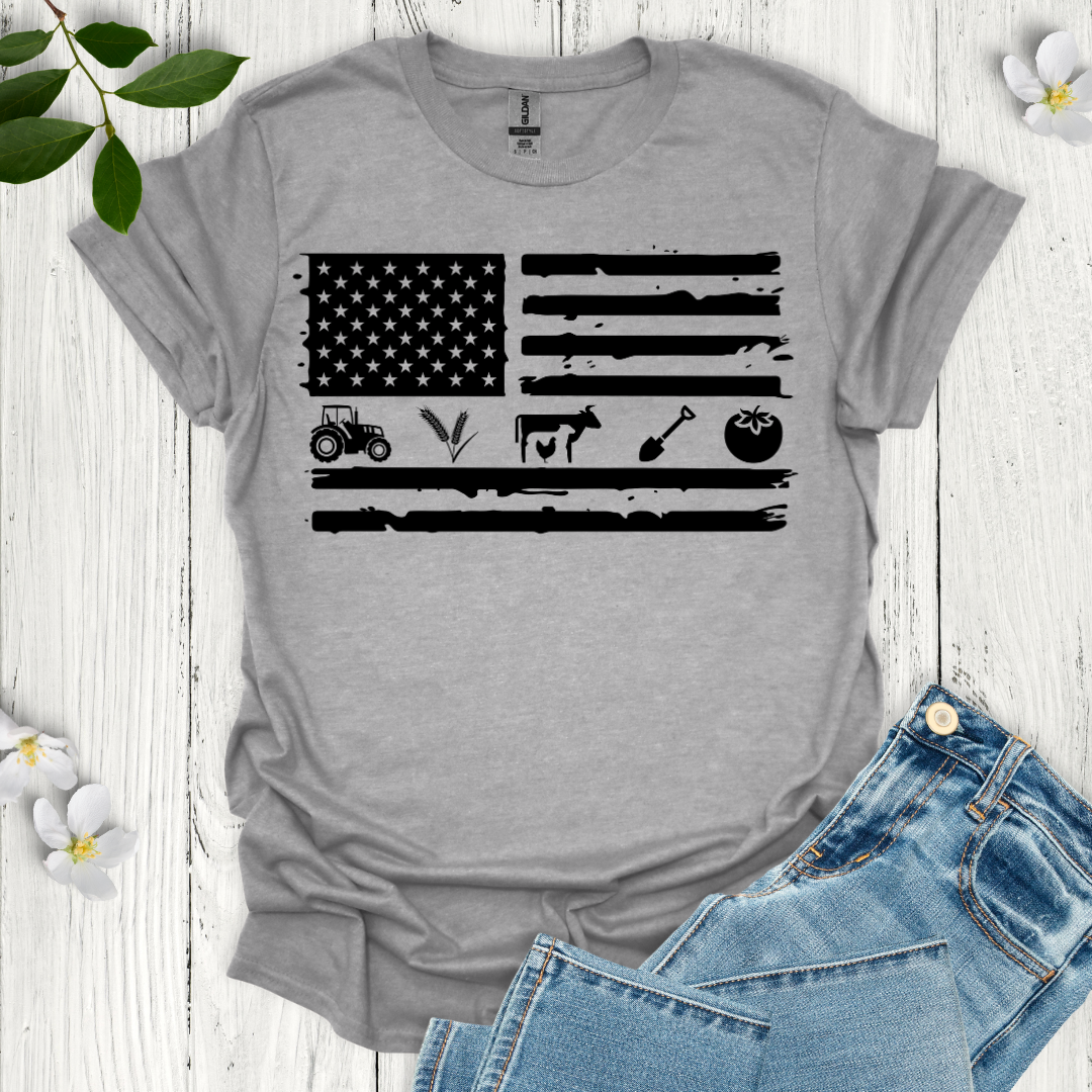 Farming Flag T-Shirt