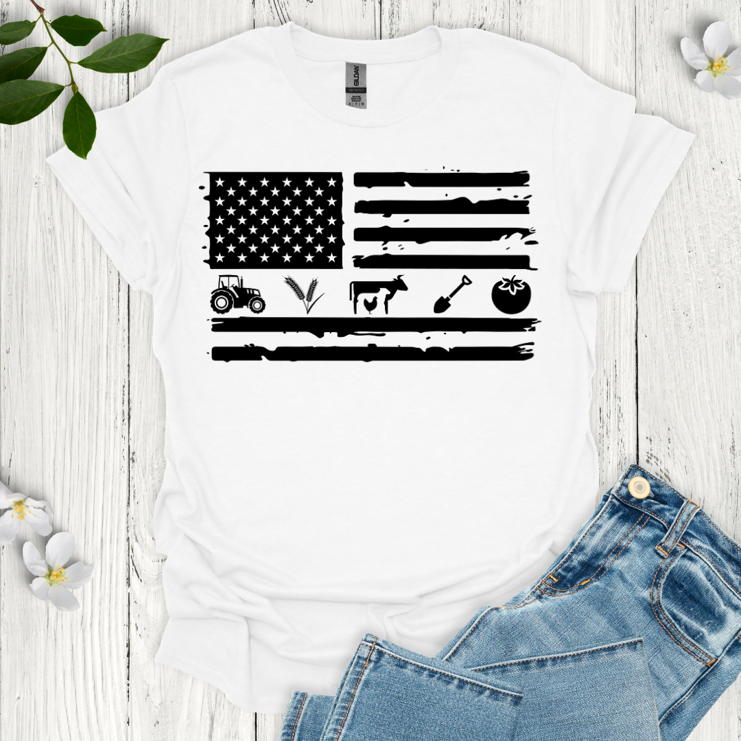 Farming Flag T-Shirt