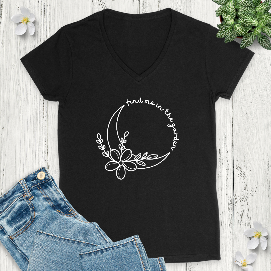 Find Me in the Garden V-Neck