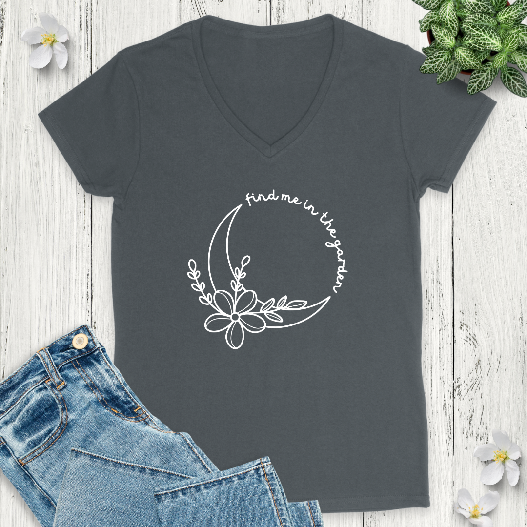 Find Me in the Garden V-Neck