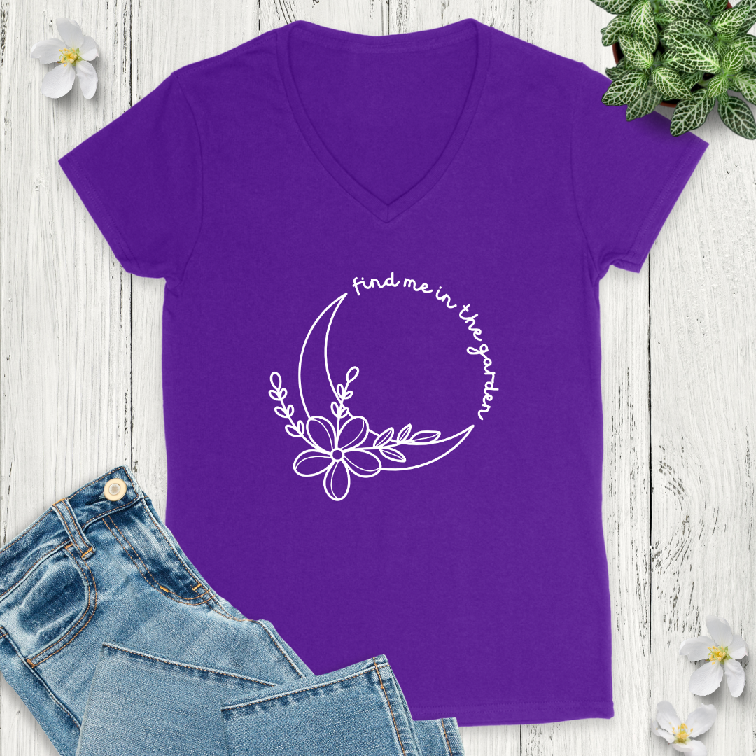 Find Me in the Garden V-Neck