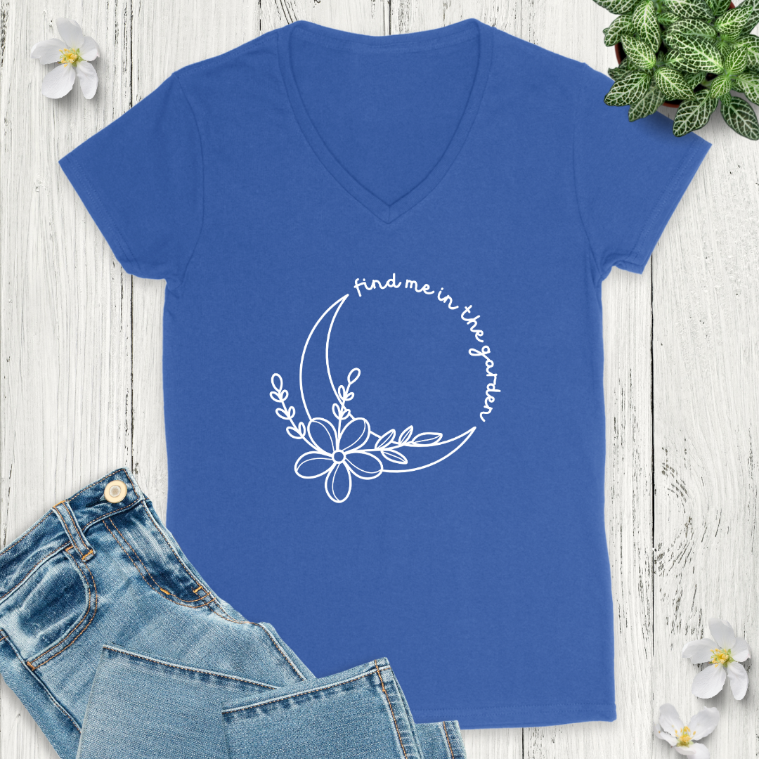 Find Me in the Garden V-Neck