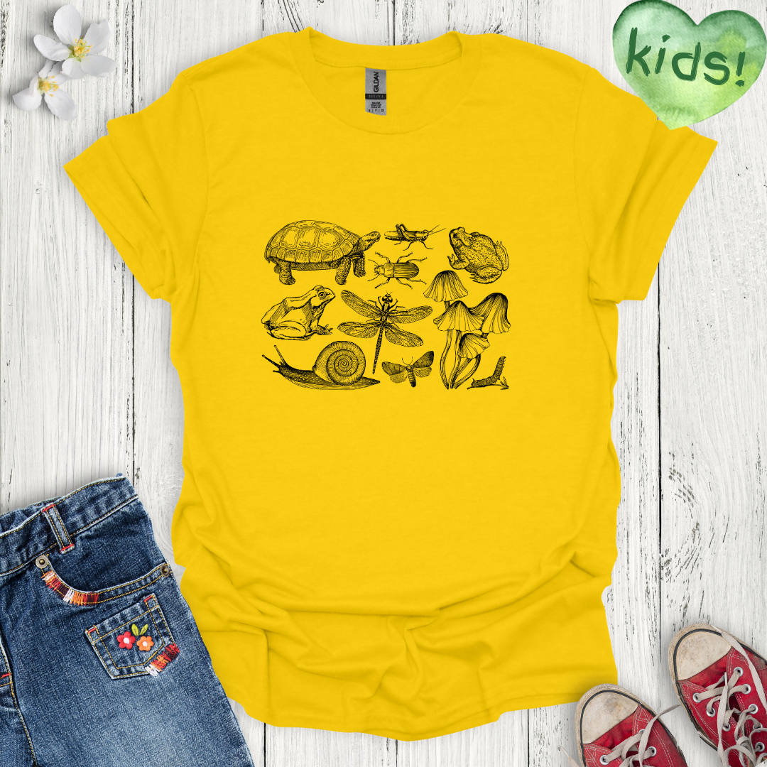 Forest Creatures Kids T-Shirt