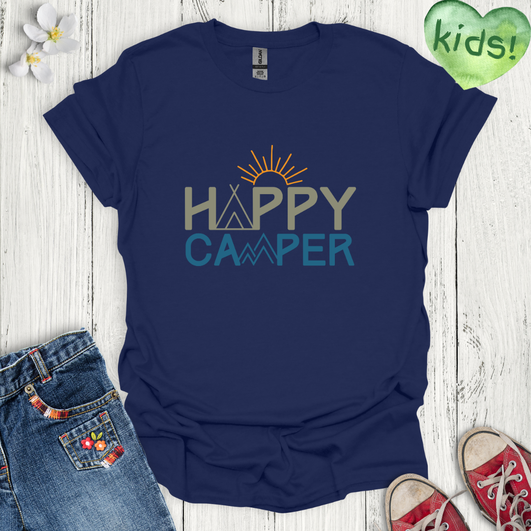 Happy Camper Kids T-Shirt