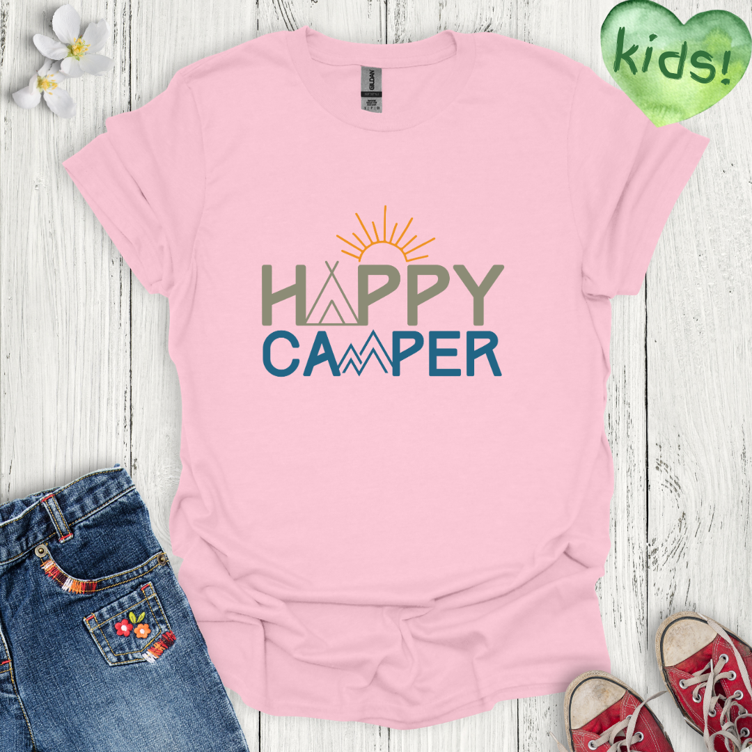 Happy Camper Kids T-Shirt