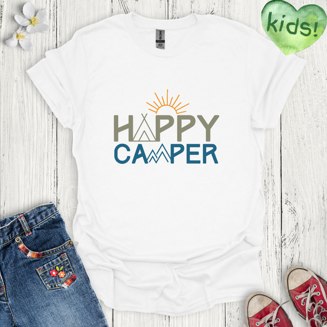 Happy Camper Kids T-Shirt