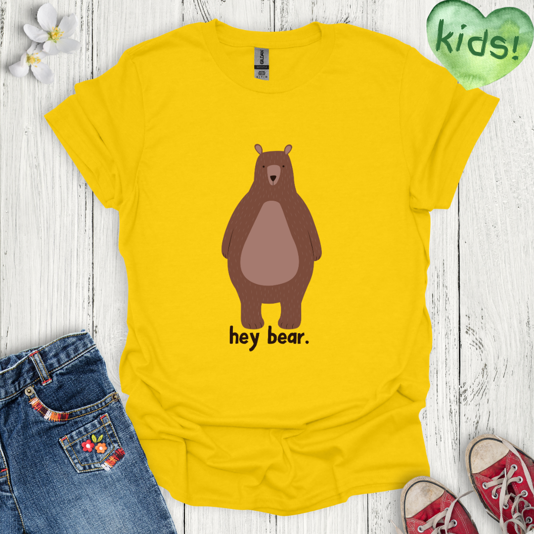 Hey Bear Kids T-Shirt