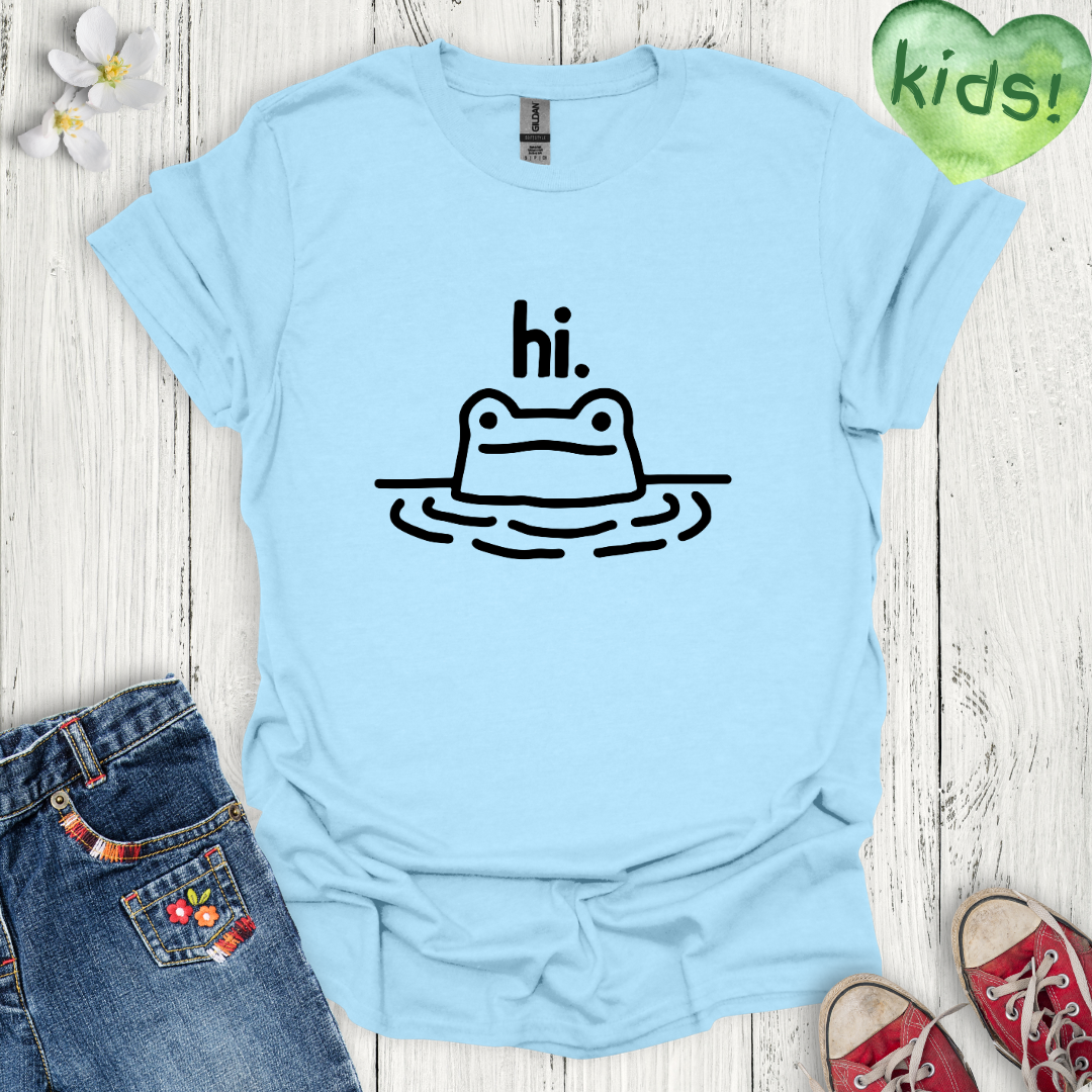 Hi Frog Kids T-Shirt