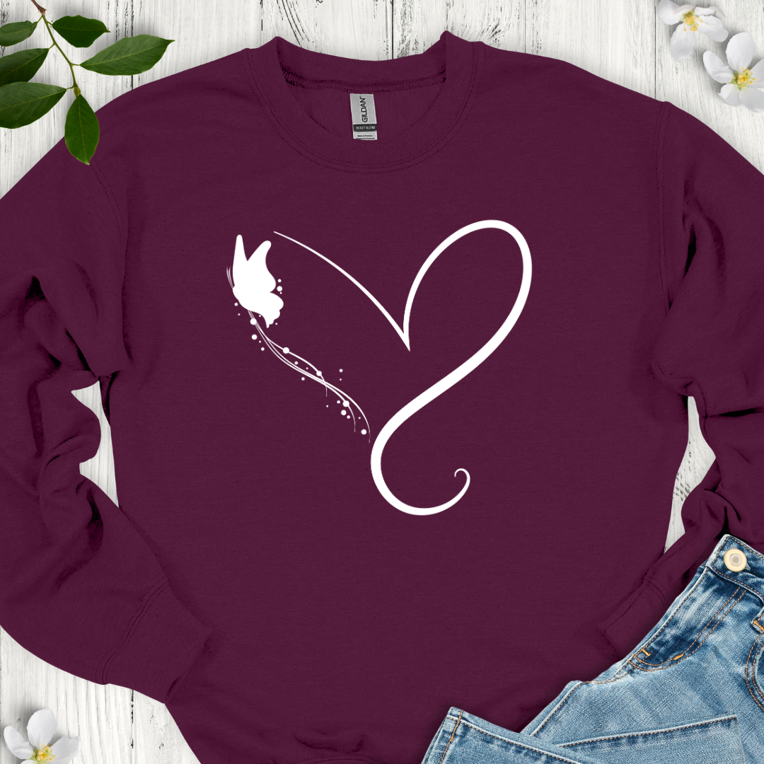 Lovely Butterfly Crewneck