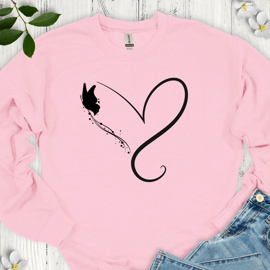 Lovely Butterfly Crewneck