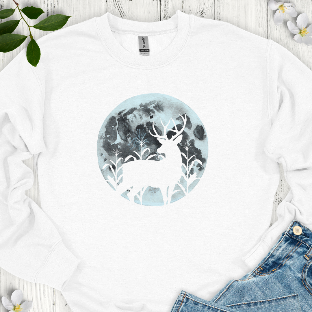 Moonlight Silhouette Crewneck