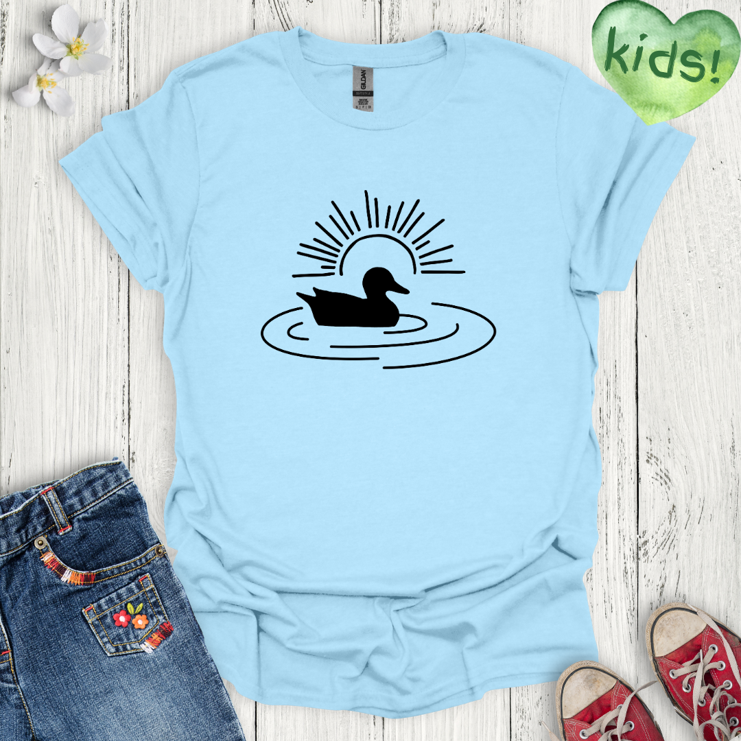 Morning Duck Kids T-Shirt