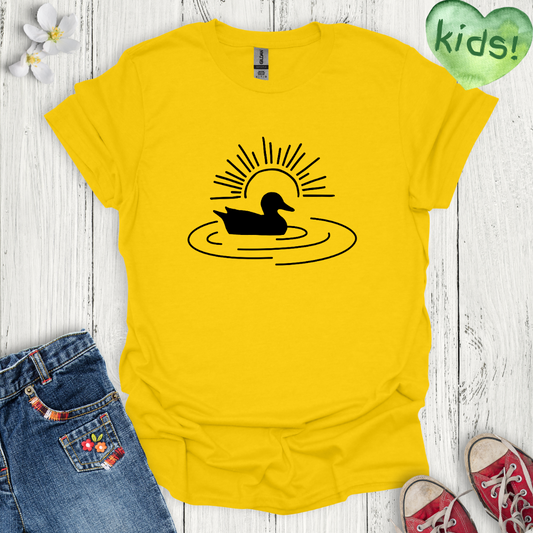 Morning Duck Kids T-Shirt