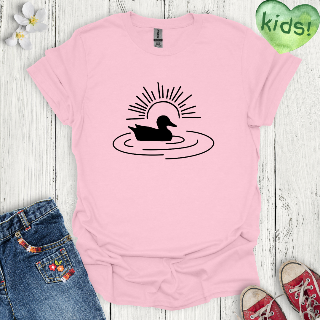 Morning Duck Kids T-Shirt