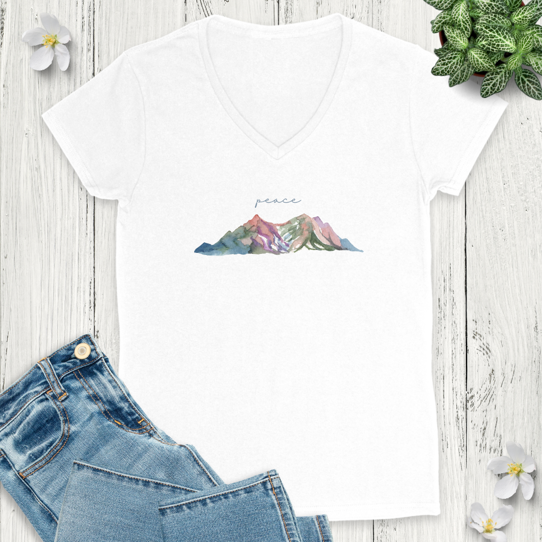 Peace V-Neck