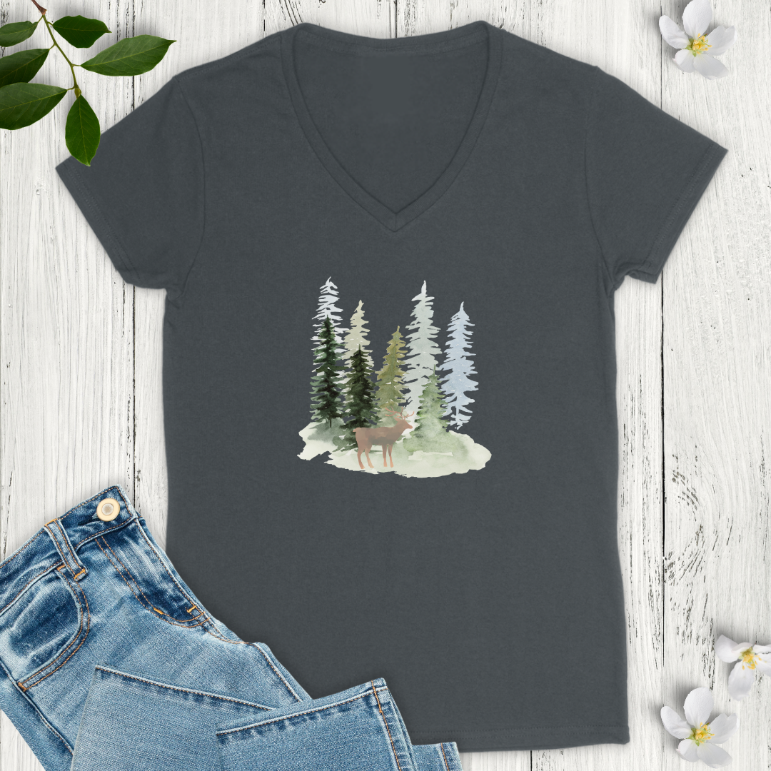 Quiet Woods V-Neck