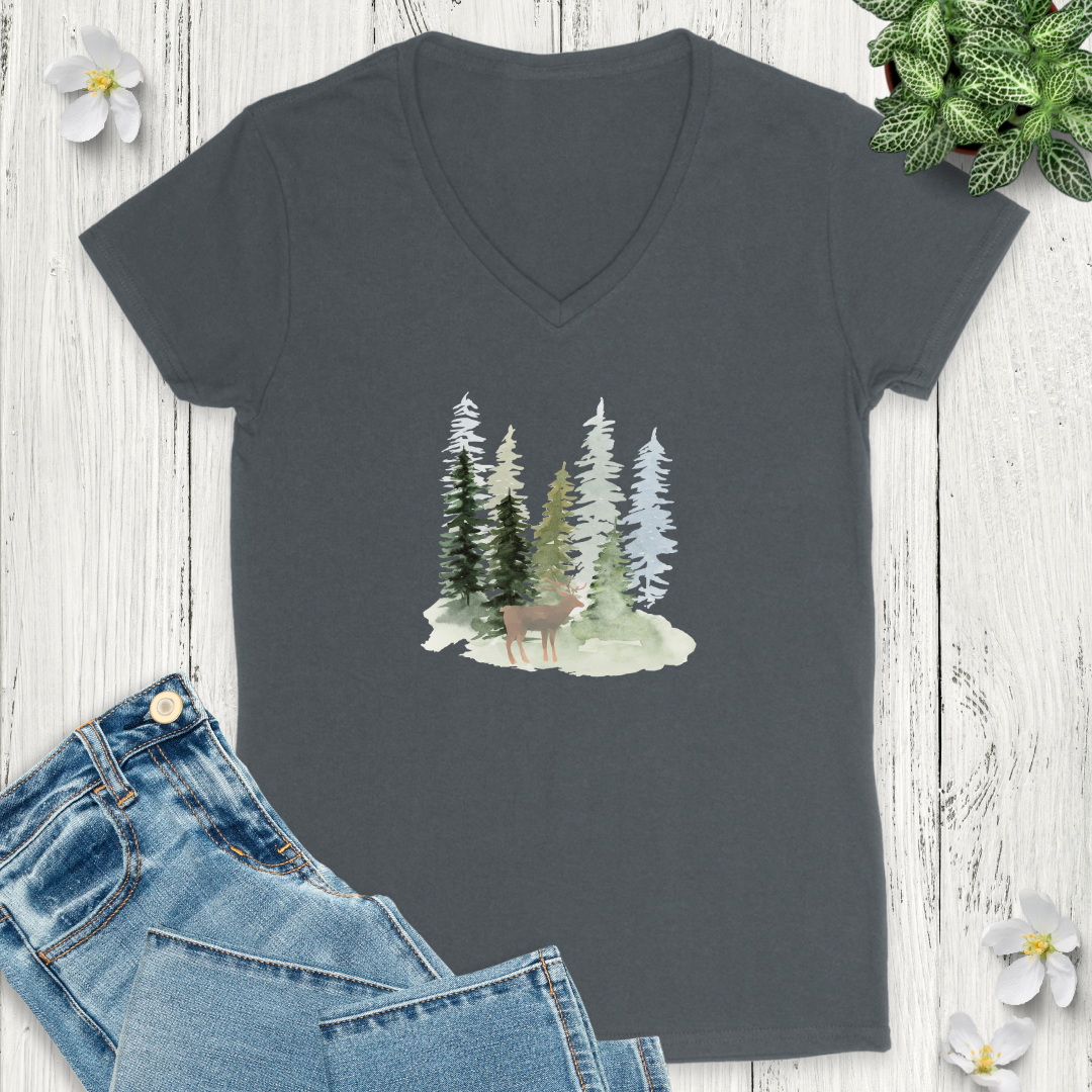 Quiet Woods V-Neck