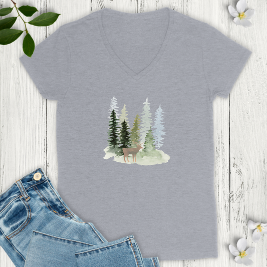 Quiet Woods V-Neck