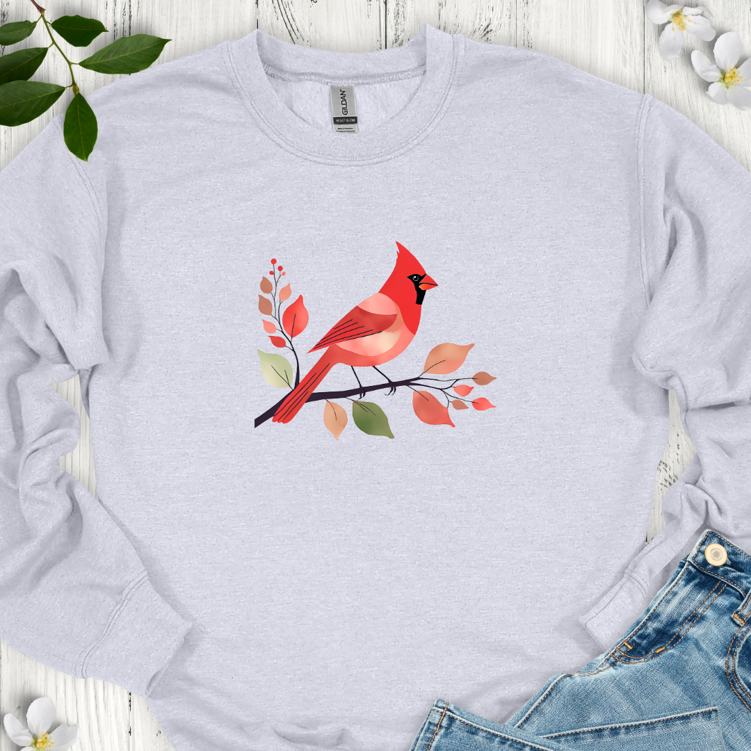 Radiant Cardinal Crewneck