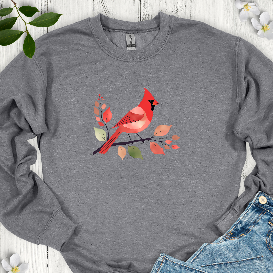 Radiant Cardinal Crewneck