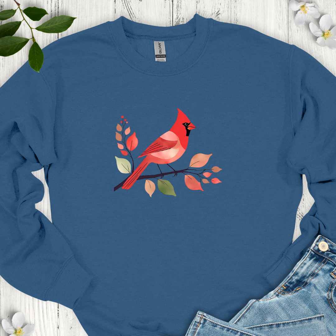 Radiant Cardinal Crewneck