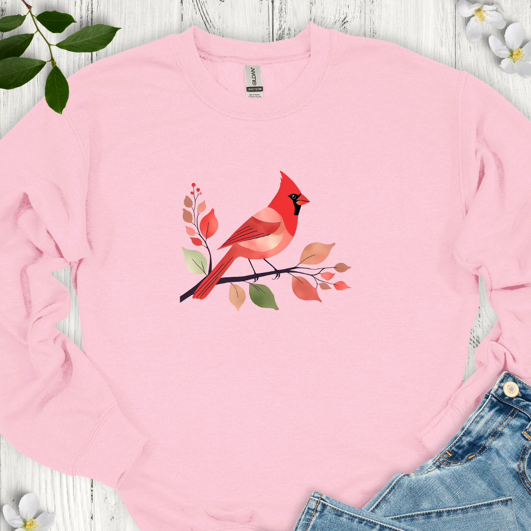 Radiant Cardinal Crewneck