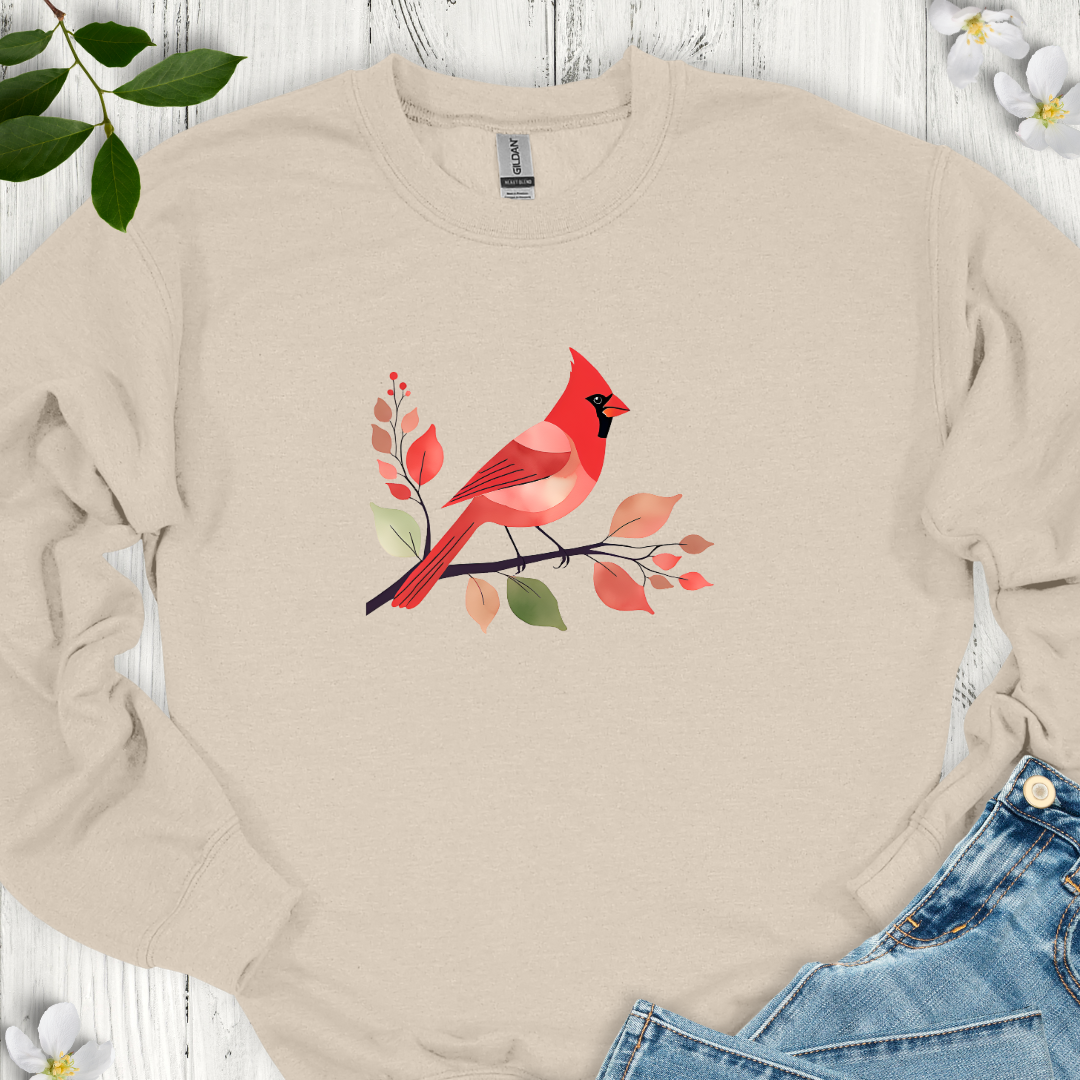 Radiant Cardinal Crewneck