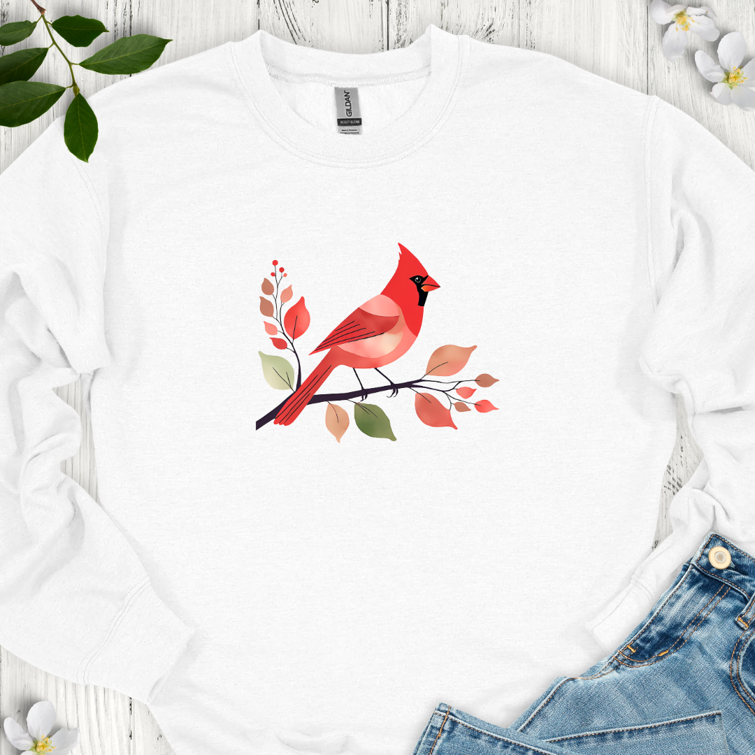 Radiant Cardinal Crewneck