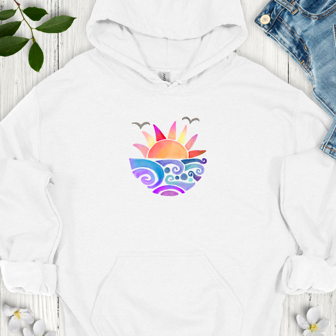 Radiant Ripples Hoodie