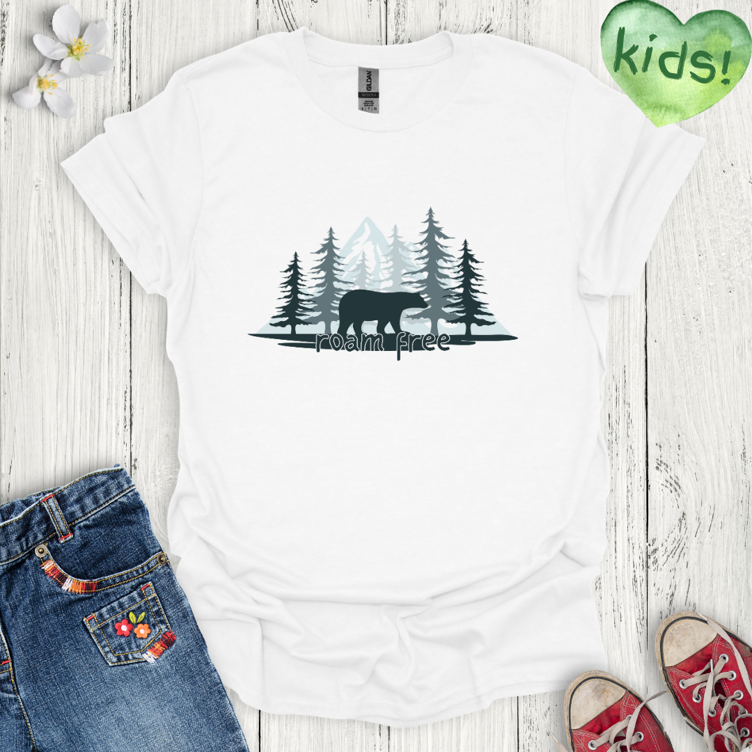 Roam Free Kids T-Shirt