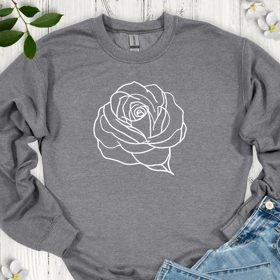 Simple Rose Crewneck