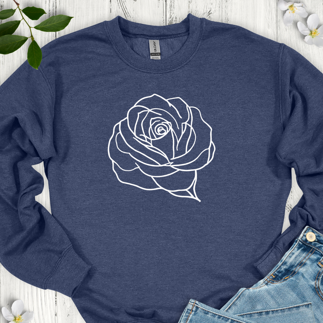 Simple Rose Crewneck