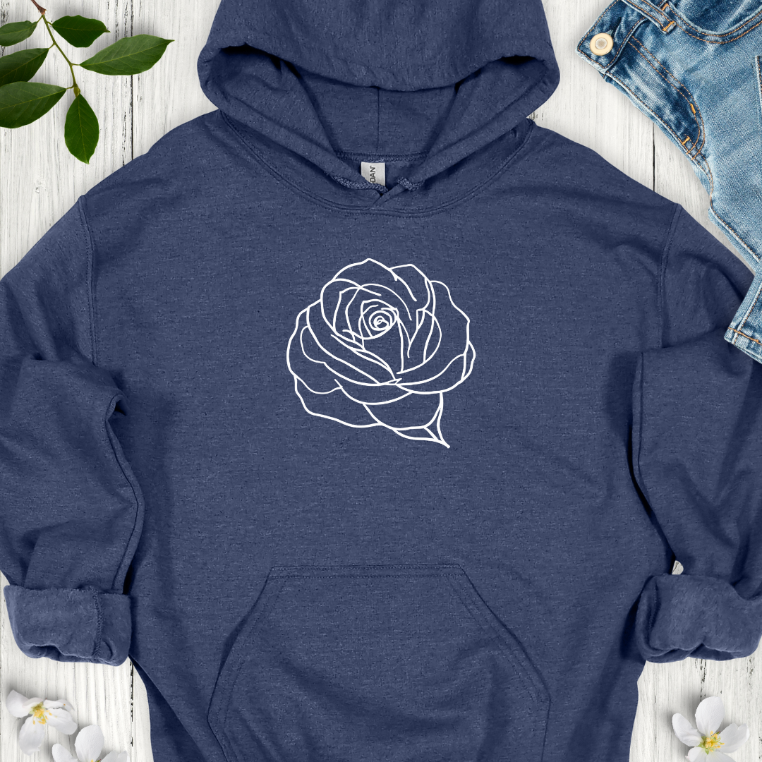 Simple Rose Hoodie