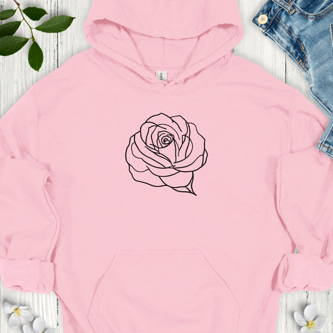 Simple Rose Hoodie