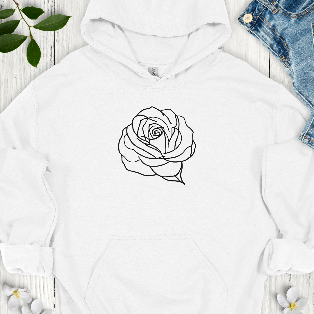 Simple Rose Hoodie