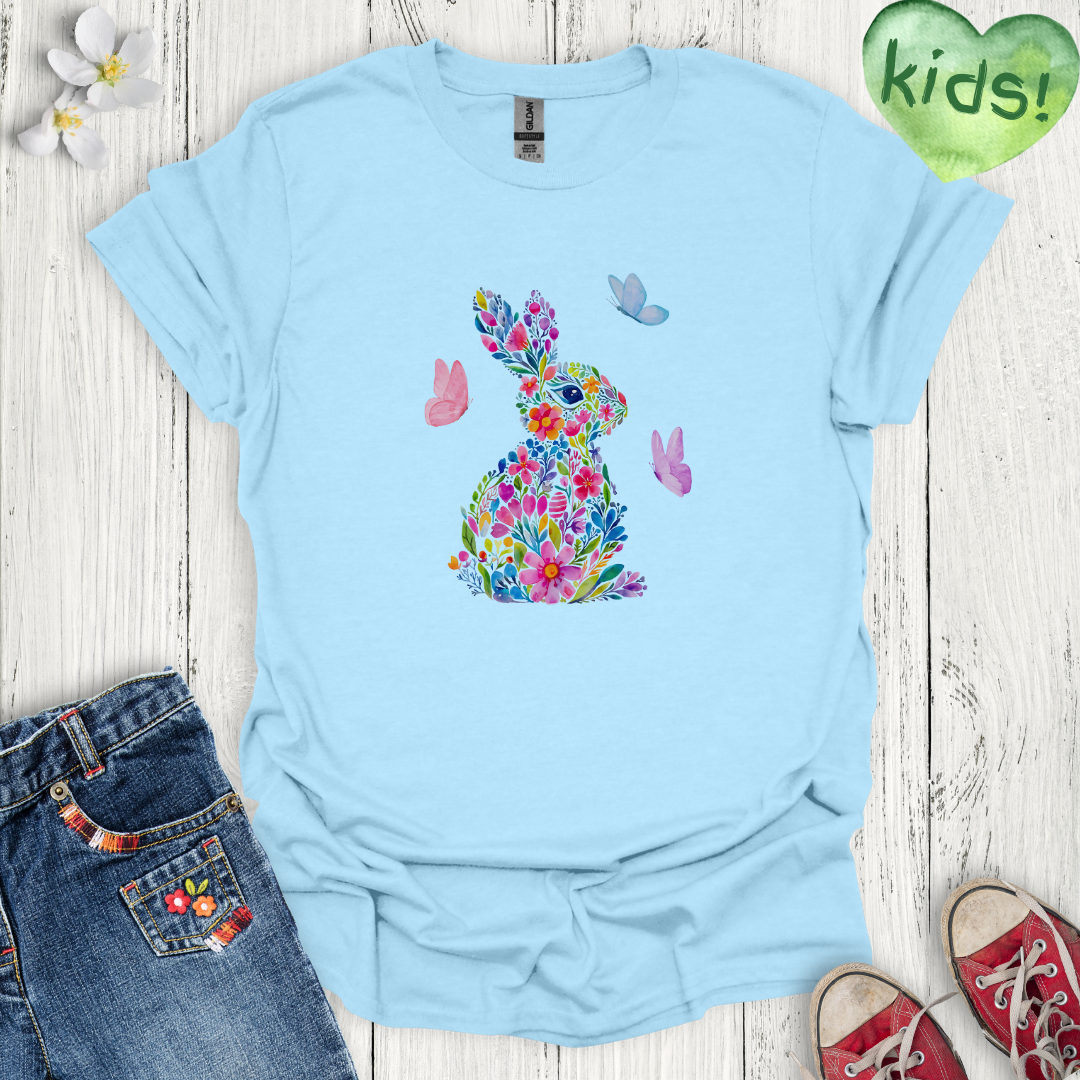 Spring Bunny Kids T-Shirt