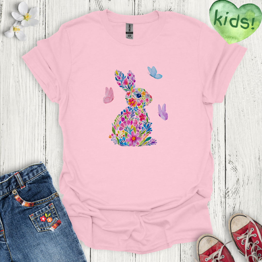 Spring Bunny Kids T-Shirt